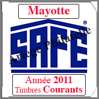 MAYOTTE 2011 - Jeu Timbres Courants (2487-11)
