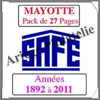 MAYOTTE - Pack 1892  2011 - Timbres Courants (2487)