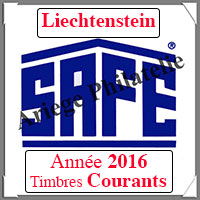 LIECHTENSTEIN 2016 - Jeu Timbres Courants (2505-16)