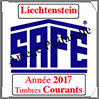 LIECHTENSTEIN 2017 - Jeu Timbres Courants (2505-17) Safe