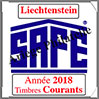 LIECHTENSTEIN 2018 - Jeu Timbres Courants (2505-18) Safe