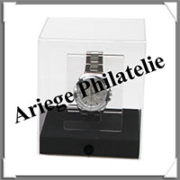 PRESENTOIR CUBIQUE - Pour MONTRE - En ACRYL-GLAS - 120x120x140 mm  (SA-5288)