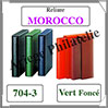 Reliure MOROCCO - VERT Foncé - Reliure sans Etui  (704-3) Safe