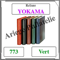 Reliure YOKAMA - VERT - Reliure sans Etui  (773)