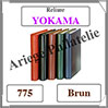 Reliure YOKAMA - BRUN - Reliure sans Etui  (775) Safe