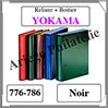 Reliure YOKAMA - NOIR - Reliure AVEC Etui  (776-786) Safe