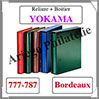 Reliure YOKAMA - BORDEAUX - Reliure AVEC Etui  (777-787) Safe