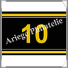 ETIQUETTE Autocollante - CHIFFRE 10 (Chiffre 10) Safe