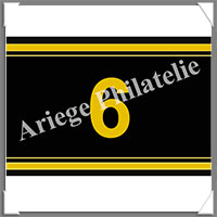 ETIQUETTE Autocollante - CHIFFRE 6 (Chiffre 6)