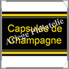 ETIQUETTE Autocollante - CAPSULES de CHAMPAGNE (Champagne) Safe