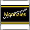 ETIQUETTE Autocollante - MONNAIES (Monnaies) Safe
