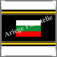 ETIQUETTE Autocollante - DRAPEAU - BULGARIE (Drapeau BULGARIE)
