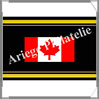 ETIQUETTE Autocollante - DRAPEAU - CANADA (Drapeau CANADA) Safe