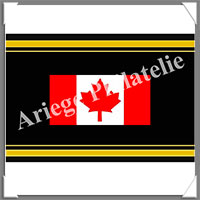 ETIQUETTE Autocollante - DRAPEAU - CANADA (Drapeau CANADA)
