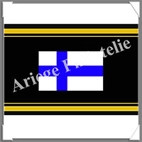 ETIQUETTE Autocollante - DRAPEAU - FINLANDE (Drapeau FINLANDE)