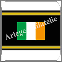 ETIQUETTE Autocollante - DRAPEAU - IRLANDE (Drapeau IRLANDE)