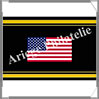 ETIQUETTE Autocollante - DRAPEAU - USA (Drapeau USA) Safe