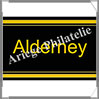 ETIQUETTE Autocollante - PAYS - ALDERNEY (Pays Alderney) Safe