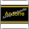 ETIQUETTE Autocollante - PAYS - ANDORRE Française (Pays Andorre) Safe
