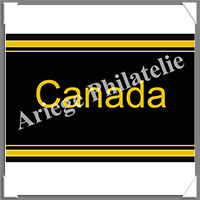 ETIQUETTE Autocollante - PAYS - CANADA (Pays Canada)
