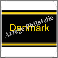 ETIQUETTE Autocollante - PAYS - DANEMARK (Pays Danemark)