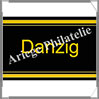ETIQUETTE Autocollante - PAYS - DANTZIG (Pays Dantzig) Safe
