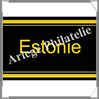 ETIQUETTE Autocollante - PAYS - ESTONIE (Pays Estonie) Safe