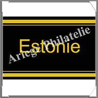 ETIQUETTE Autocollante - PAYS - ESTONIE (Pays Estonie)