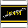 ETIQUETTE Autocollante - PAYS - ISLANDE (Pays Islande) Safe