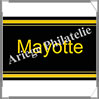 ETIQUETTE Autocollante - PAYS - MAYOTTE (Pays Mayotte) Safe