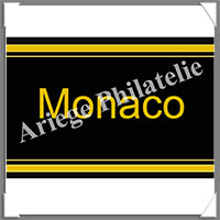 ETIQUETTE Autocollante - PAYS - MONACO (Pays Monaco)