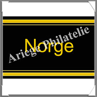 ETIQUETTE Autocollante - PAYS - NORVEGE (Pays  Norvge)