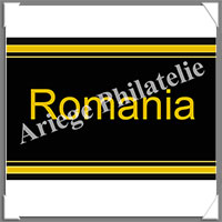 ETIQUETTE Autocollante - PAYS - ROUMANIE (Pays  Roumanie)