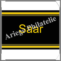 ETIQUETTE Autocollante - PAYS - SARRE (Pays  Sarre)