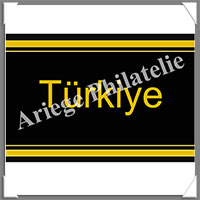 ETIQUETTE Autocollante - PAYS - TURQUIE (Pays  Turquie)