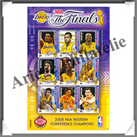 Grenades - Anne 2008 - N5077  5085 - NBA - LOS ANGELES Lakers - The Finals