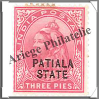 Patiala - Etat Indien (Pochettes)