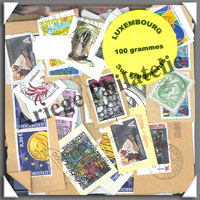 Luxembourg - 100 Grammes de Timbres (Fragments)