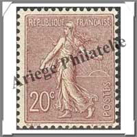 France : Anne 1903 complte - N129  133 - 5 Timbres