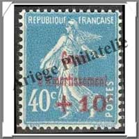 France : Anne 1927 complte (sauf N241 et 242 A) - N233  248 - 14 Timbres