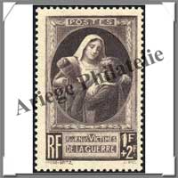 France : Anne 1940 complte - N451  469 - 19 Timbres
