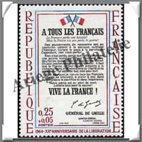 France : Anne 1964 complte - N1404  1434 - 27 Timbres + 1 Bande