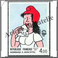 France : Anne 1983 complte - N2252  2298 - 47 Timbres