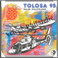 TOLOSA - 1995 -  Salon Philatlique de TOULOUSE (CNEP N20)