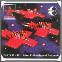 CROIX ROUGE - 1997 -  Salon Philatlique de PARIS (CNEP N25)