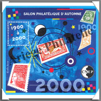 1900/2000 - 2000 -  Salon Philatlique de PARIS (CNEP N32)