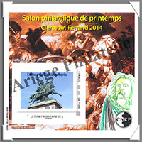 CLERMONT-FERRAND - 2014 -  Salon Philatlique de Printemps (CNEP N65)