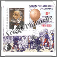 PARIS - 2020-  Salon d'Automne - 150 me Anniversaire Sige de PARIS (CNEP N85)