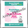FRANCE - Pochettes YVERT (Hawid) - Année 2016 - 1 er Semestre - Pour Auto-Adhésifs (110023) Yvert et Tellier