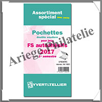 FRANCE - Pochettes YVERT (Hawid) - Anne 2017 - 1 er Semestre - Pour Auto-Adhsifs (110025)